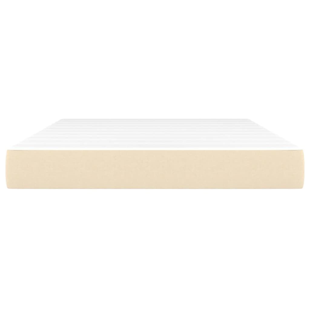 Pocketveringmatras 140x200 cm Crème - 35% Korting! Nieuw!
