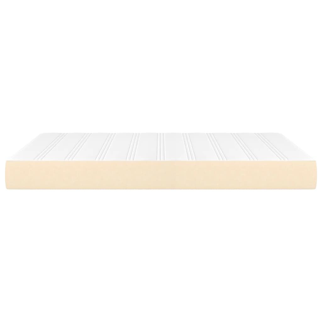 Pocketveringmatras 140x200 cm Crème - 35% Korting! Nieuw!