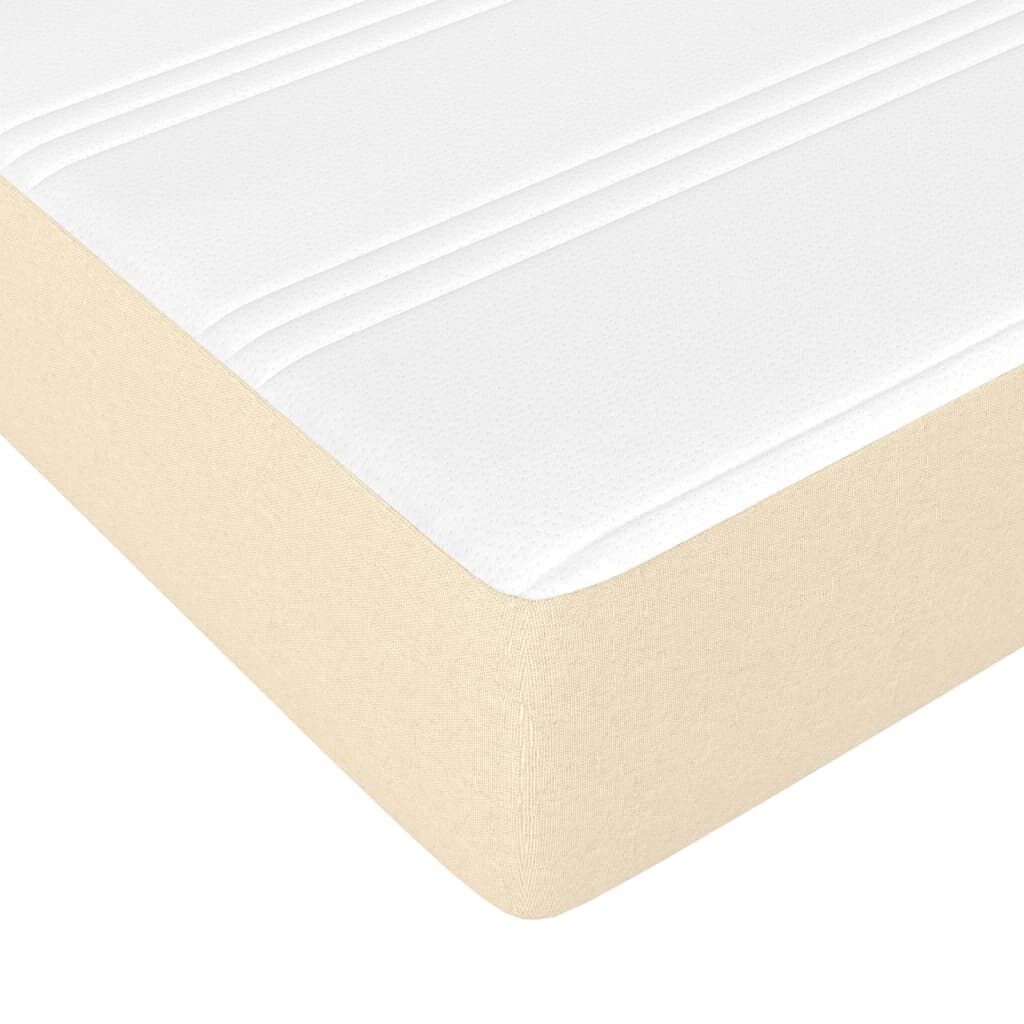 Pocketveringmatras 140x200 cm Crème - 35% Korting! Nieuw!