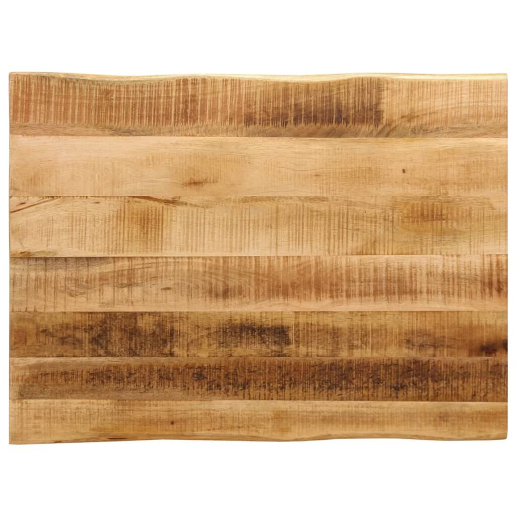 Massief Mangohouten Tafelblad 90x60cm - 35% Korting!