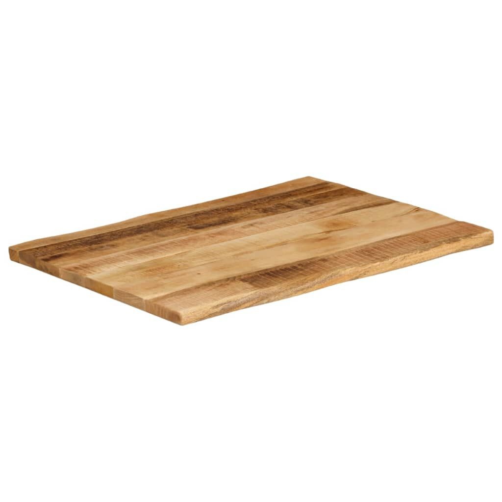 Massief Mangohouten Tafelblad 90x60cm - 35% Korting!