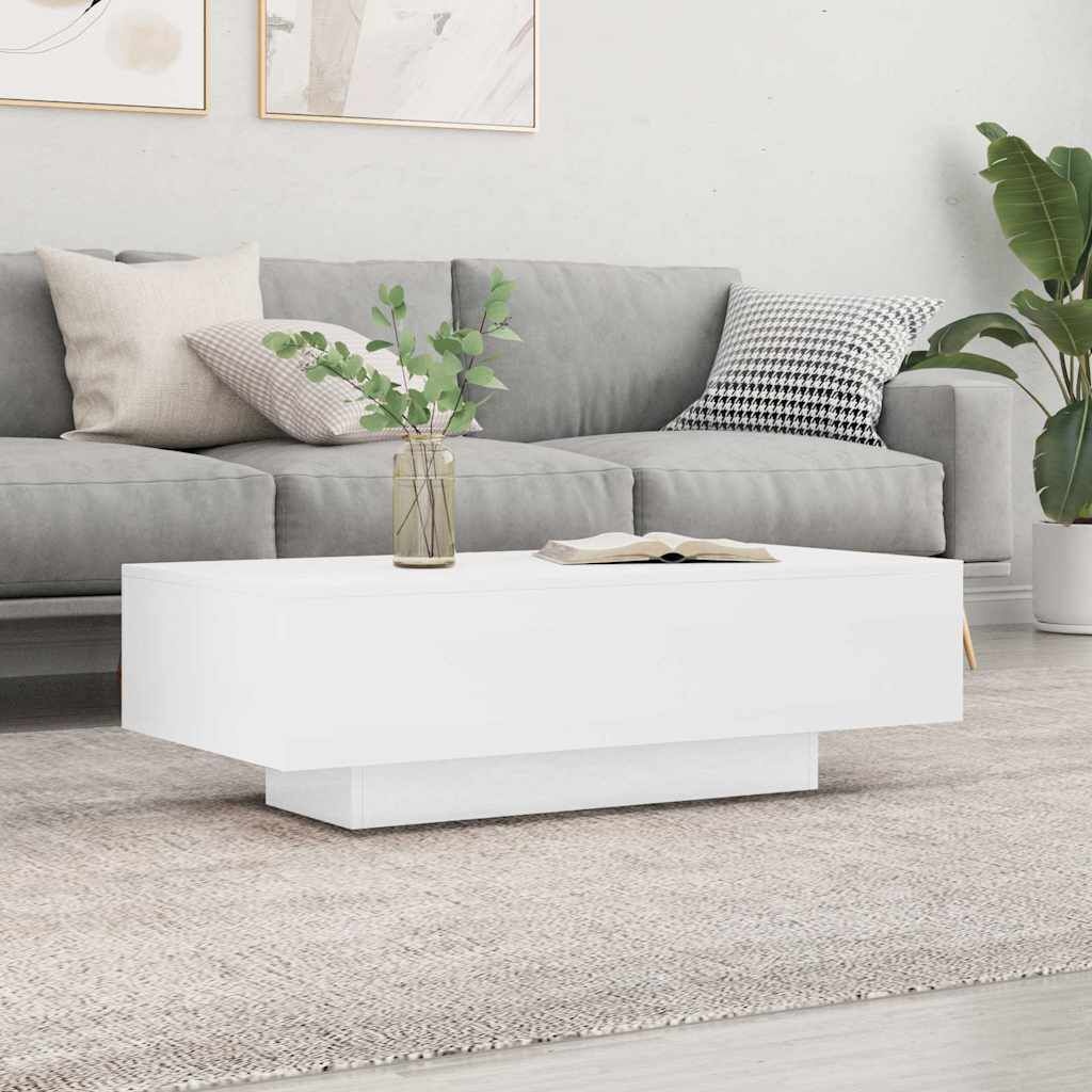 vidaXL Salontafel Wit Hoogglans - 55% Korting!