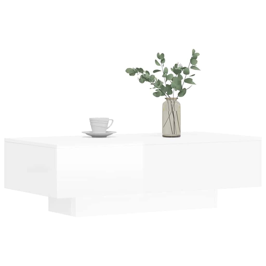 vidaXL Salontafel Wit Hoogglans - 55% Korting!