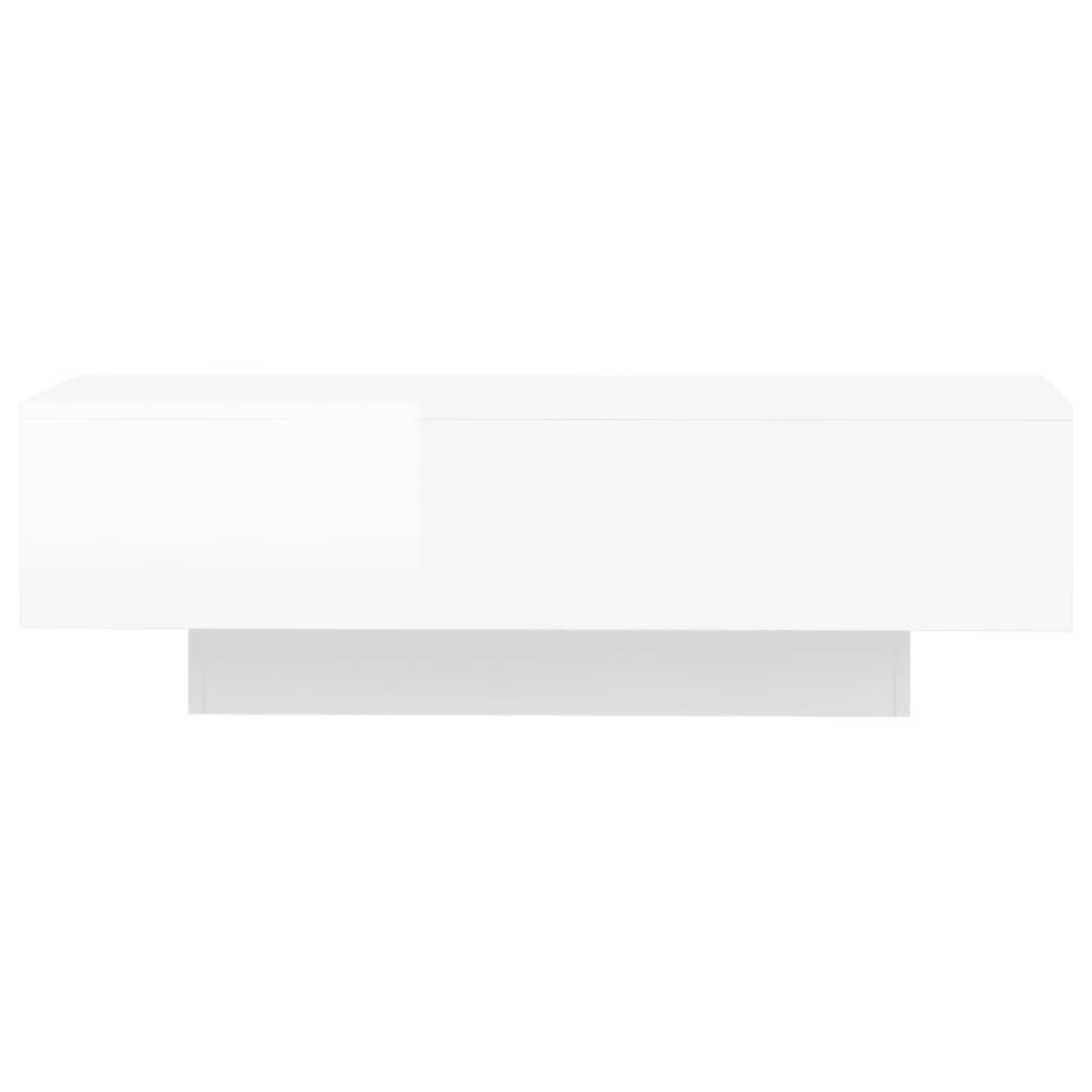 vidaXL Salontafel Wit Hoogglans - 55% Korting!