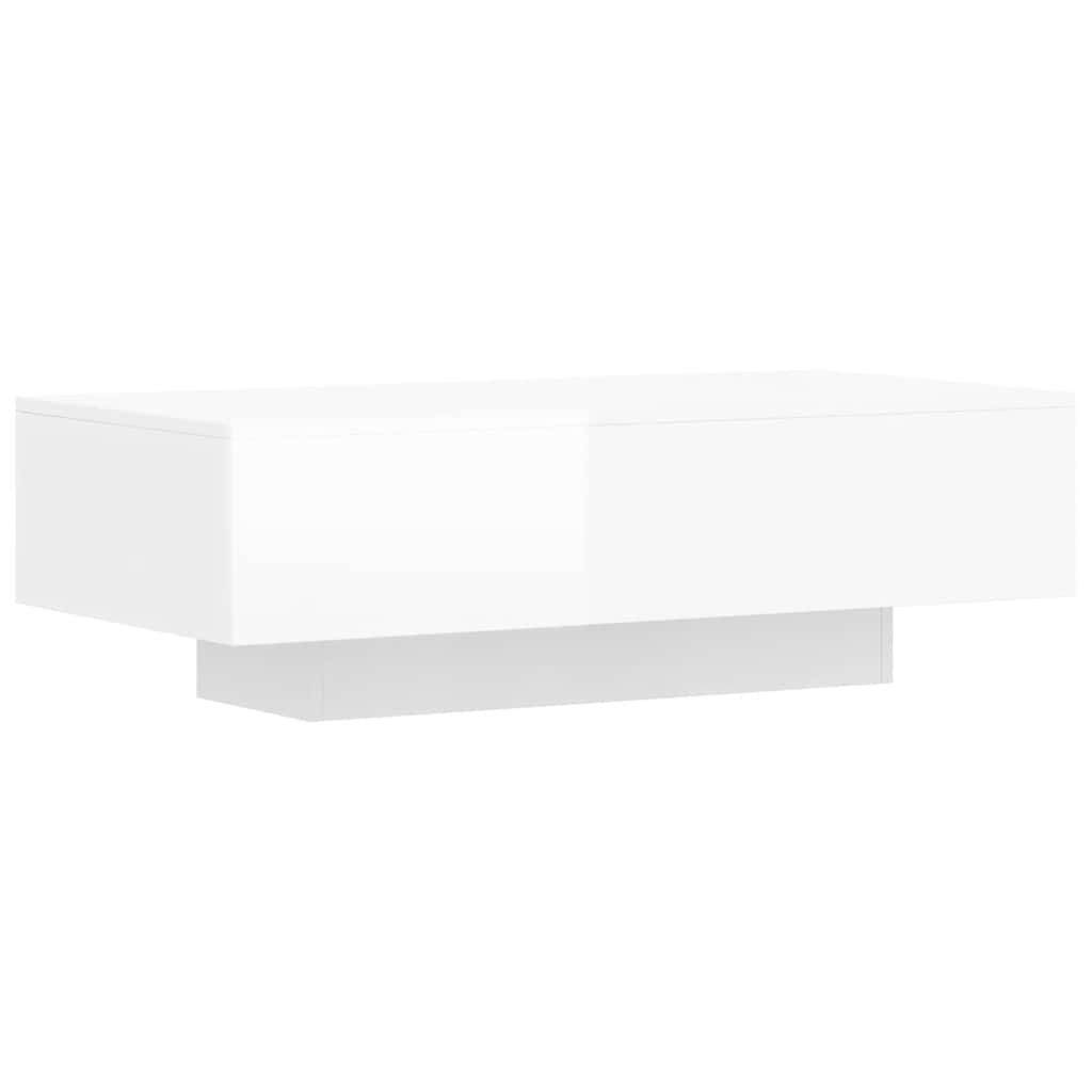 vidaXL Salontafel Wit Hoogglans - 55% Korting!
