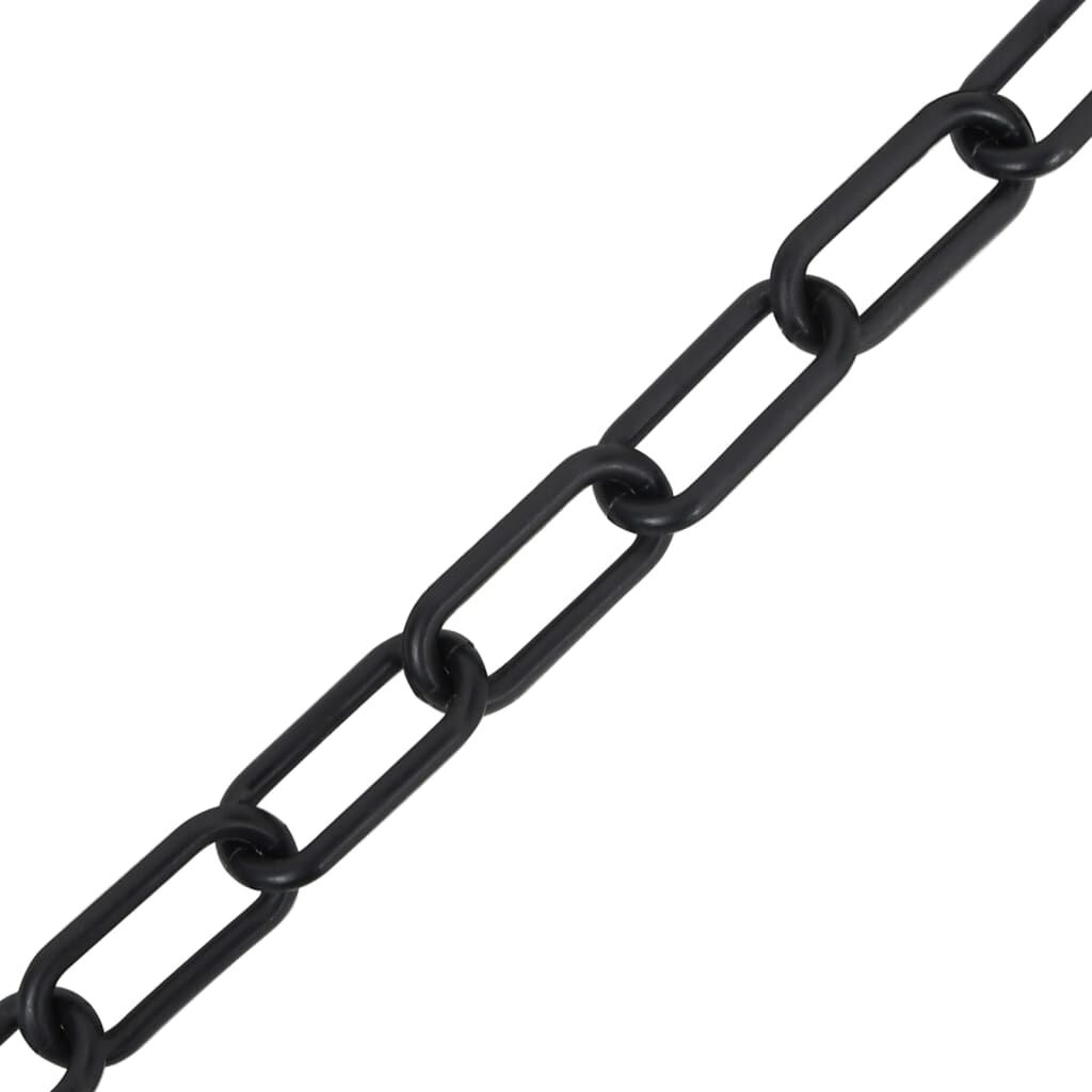 vidaXL Veiligheidsketting 8mm, 30m Zwart - 40% Korting!
