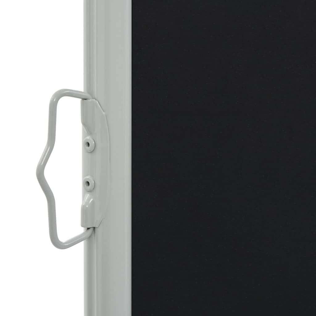 Tuinscherm Uittrekbaar 100x300cm Zwart - 40% Korting!