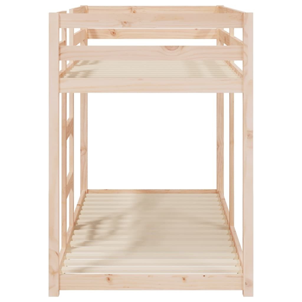 Stapelbed Grenenhout 75x190 cm - 40% Korting!