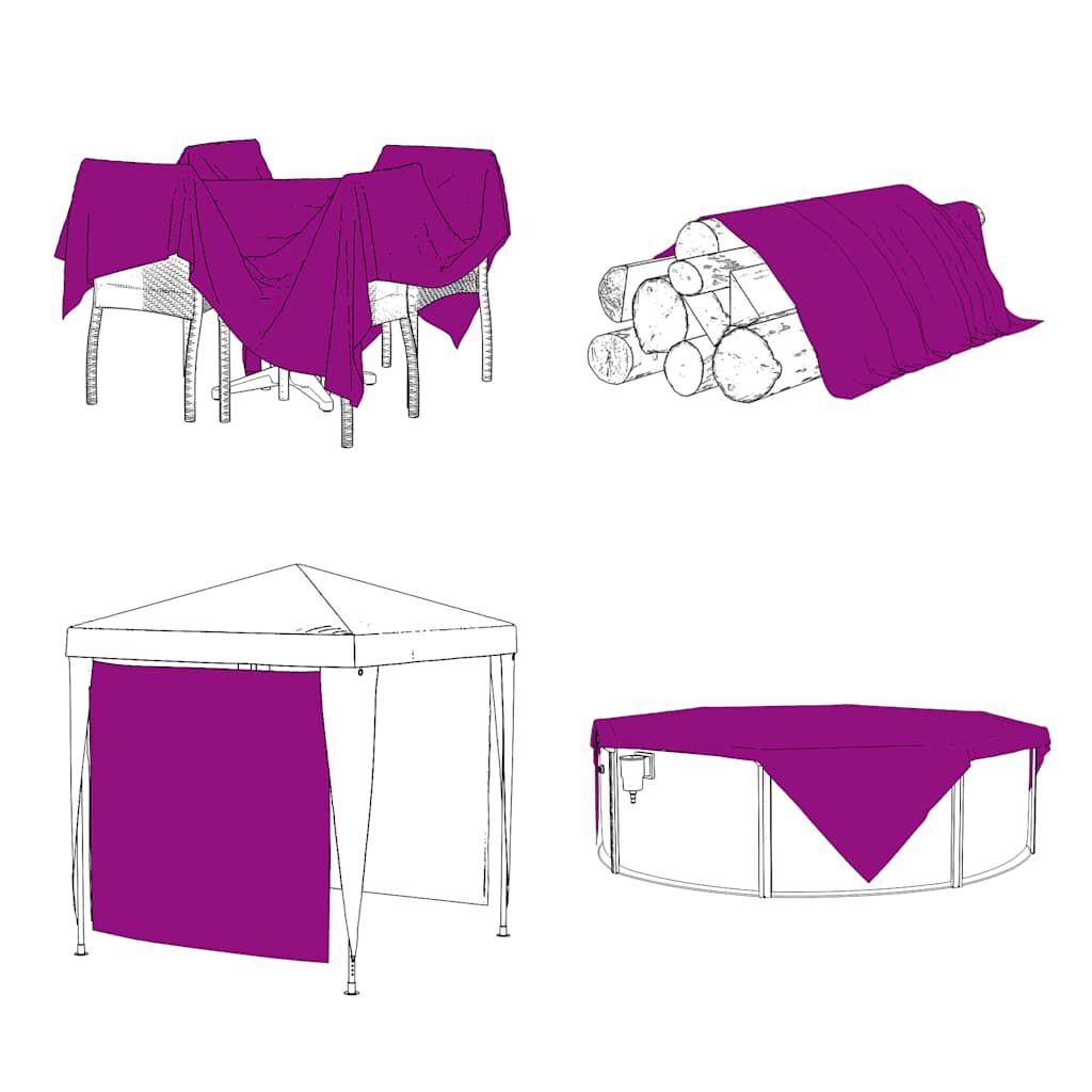 VidaXL Doorzichtig Zeildoek 4x5m - 35% Korting!