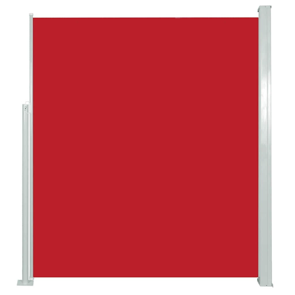 vidaXL Uittrekbaar Tuinscherm Rood 170x300cm - 40% Korting!