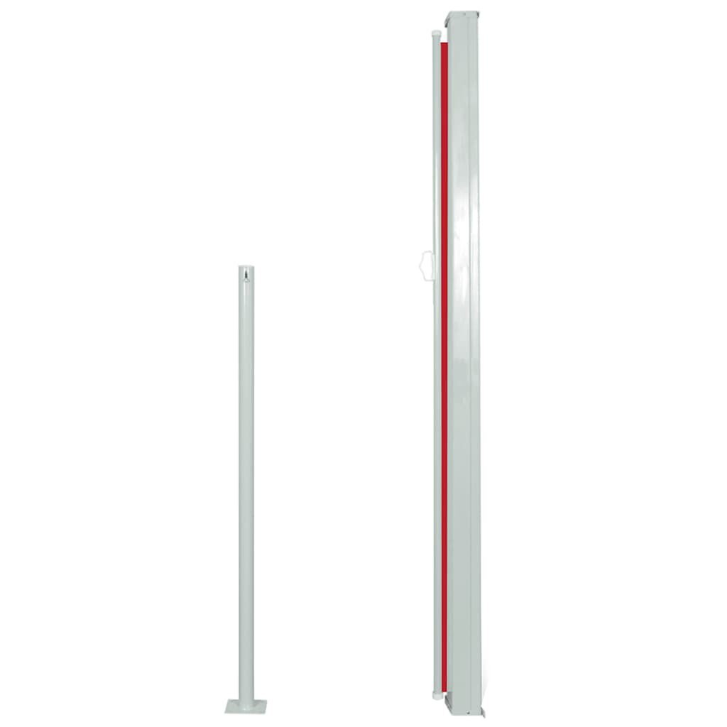 vidaXL Uittrekbaar Tuinscherm Rood 170x300cm - 40% Korting!