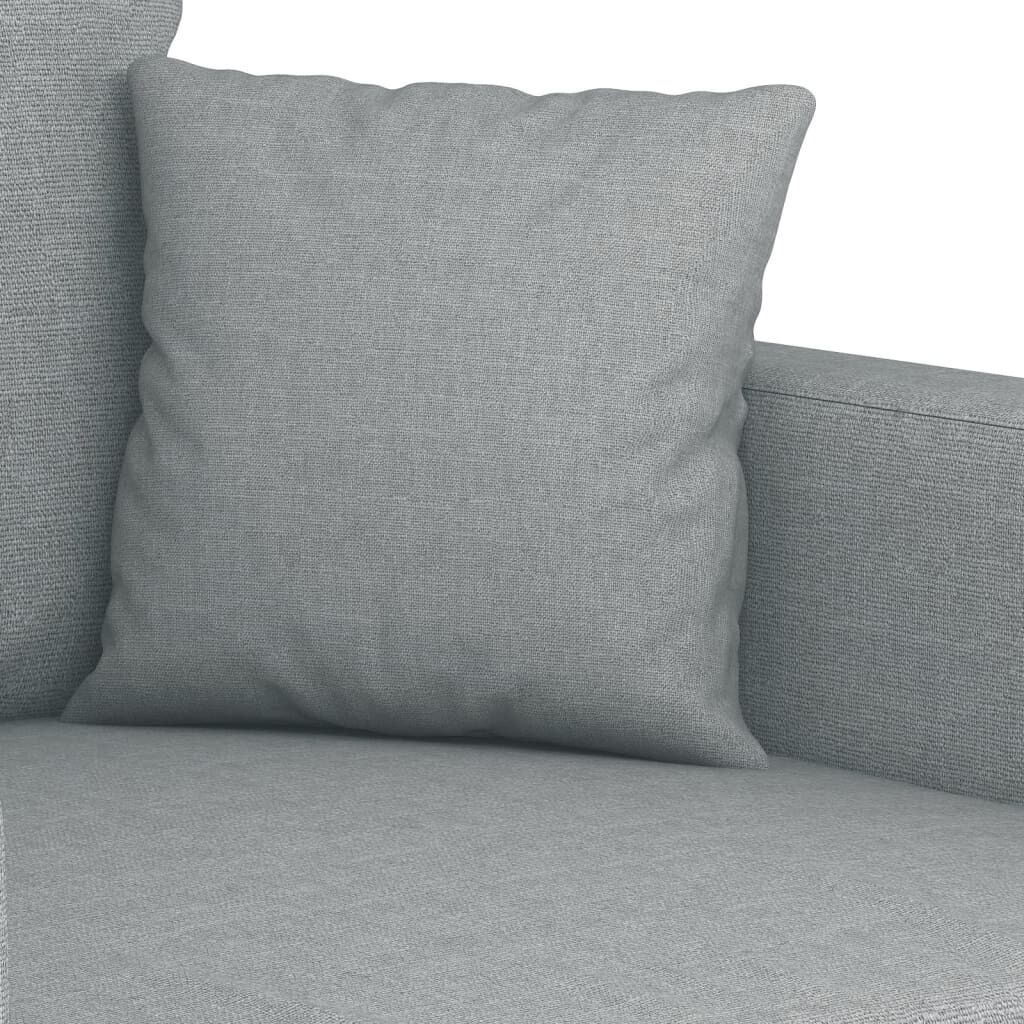 vidaXL Fauteuil Lichtgrijs 60cm - 35% Korting! Zo Goed Als Nieuw