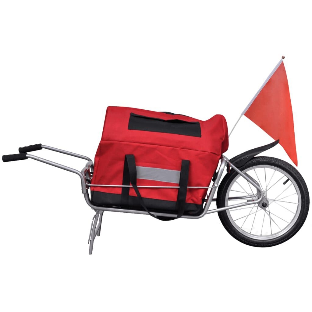 Fietskar/Transportkar met Tas - 40% Korting! (Getest)