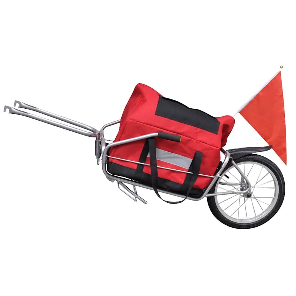 Fietskar/Transportkar met Tas - 40% Korting! (Getest)