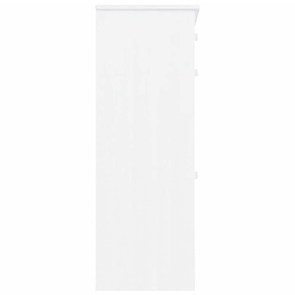 vidaXL Schoenenkast Wit Grenenhout 77cm - 35% Korting!