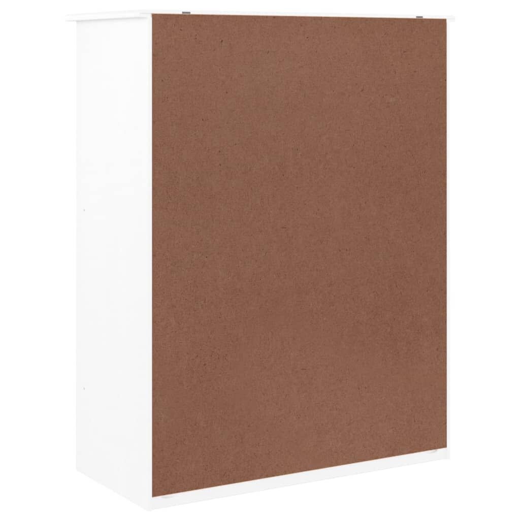 vidaXL Schoenenkast Wit Grenenhout 77cm - 35% Korting!
