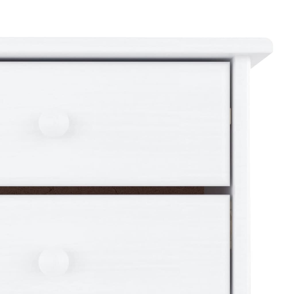 vidaXL Schoenenkast Wit Grenenhout 77cm - 35% Korting!