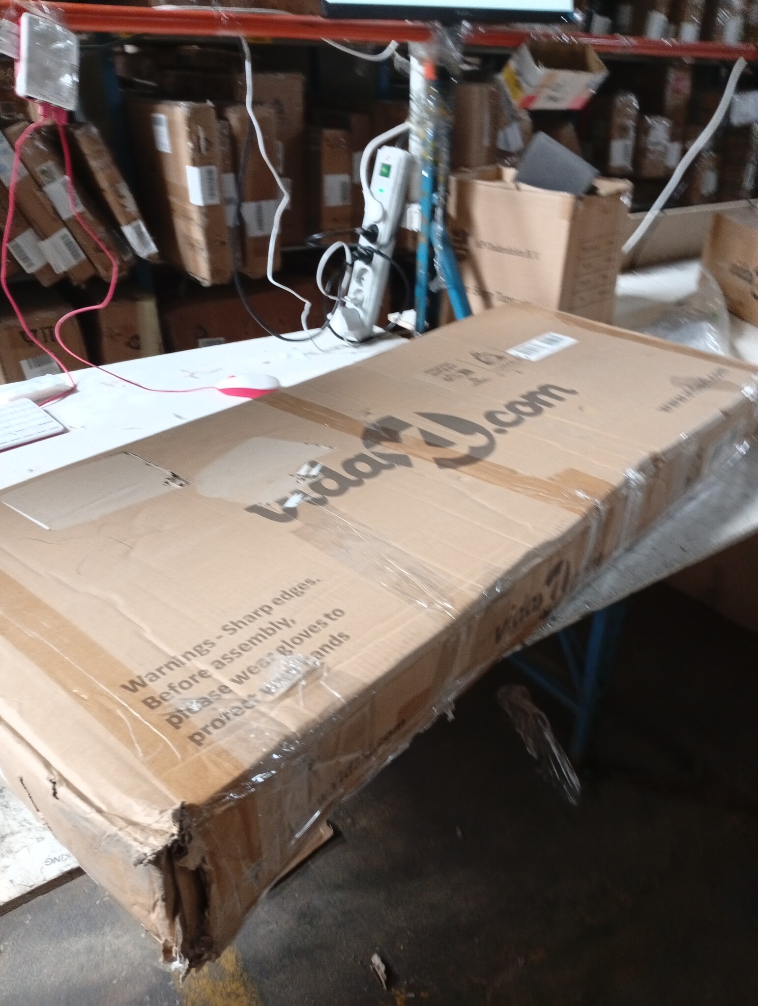 vidaXL Tuinschuur Grijs - 118x97x210cm - 55% Korting!