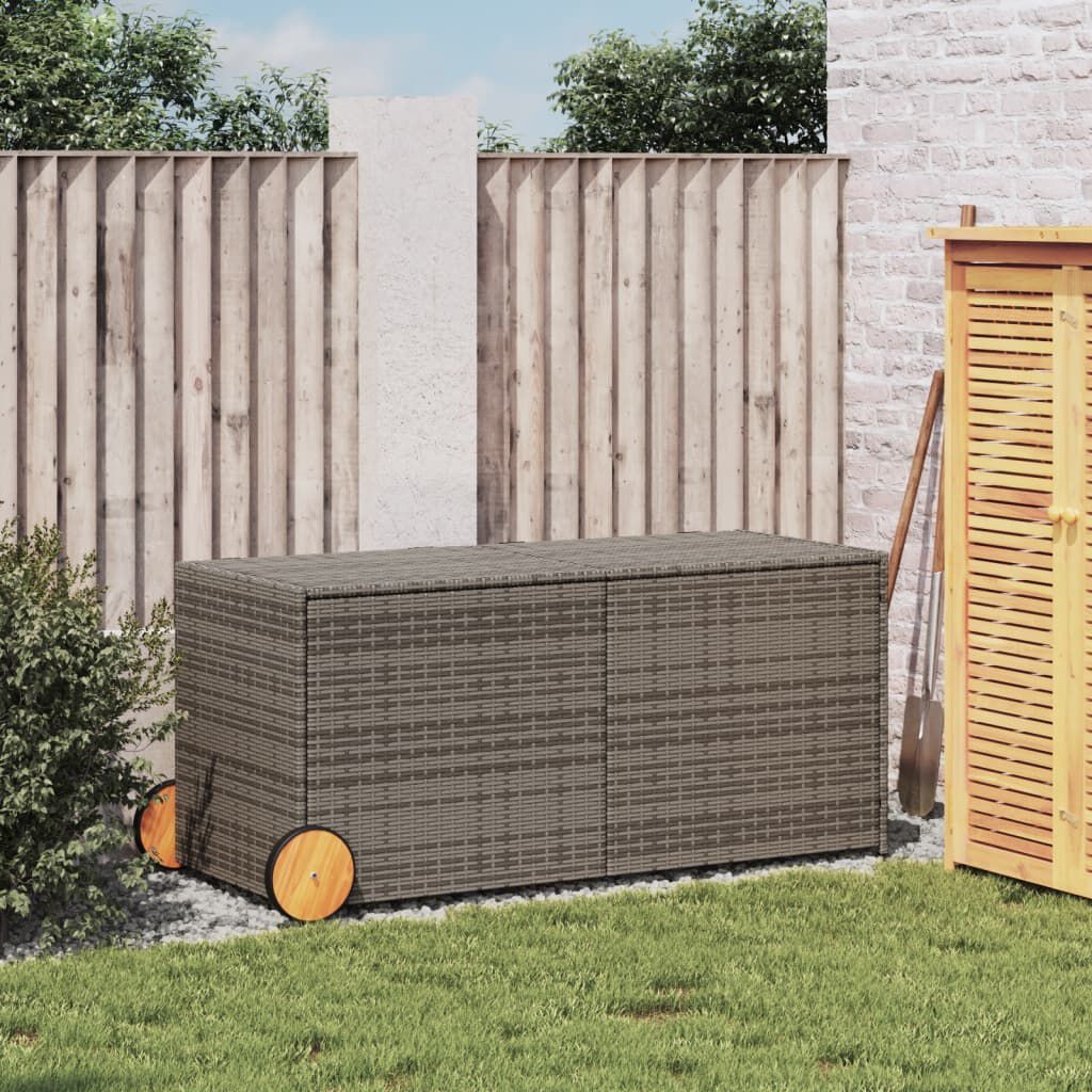 VidaXL Tuinbox 283L Grijs - 40% Korting! (Zo Goed Als Nieuw)