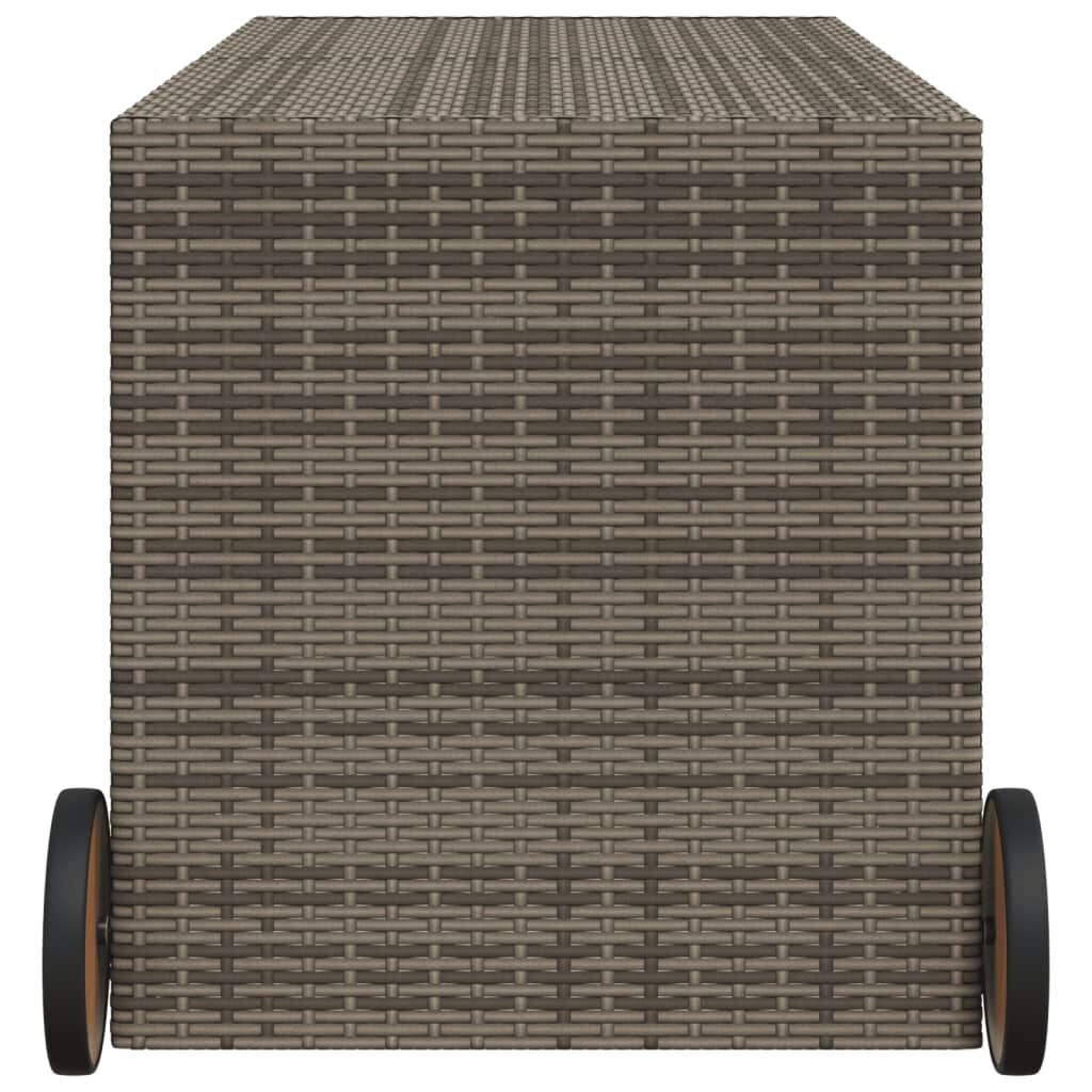 VidaXL Tuinbox 283L Grijs - 40% Korting! (Zo Goed Als Nieuw)