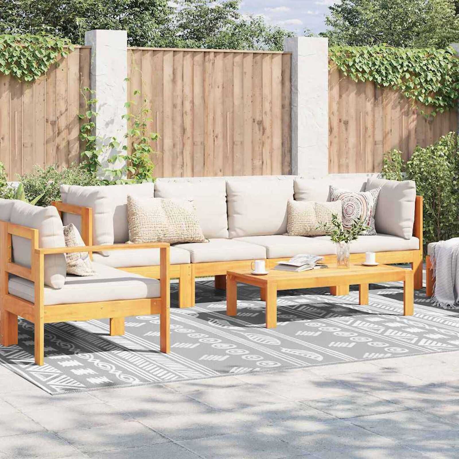 vidaXL Buitentapijt Grijs 300x400cm - 40% Korting!