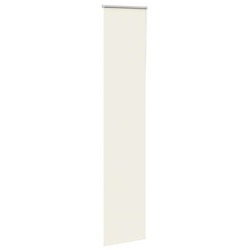 vidaXL Verduisterend Rolgordijn 60x210cm Gebroken Wit - 35% Korting!