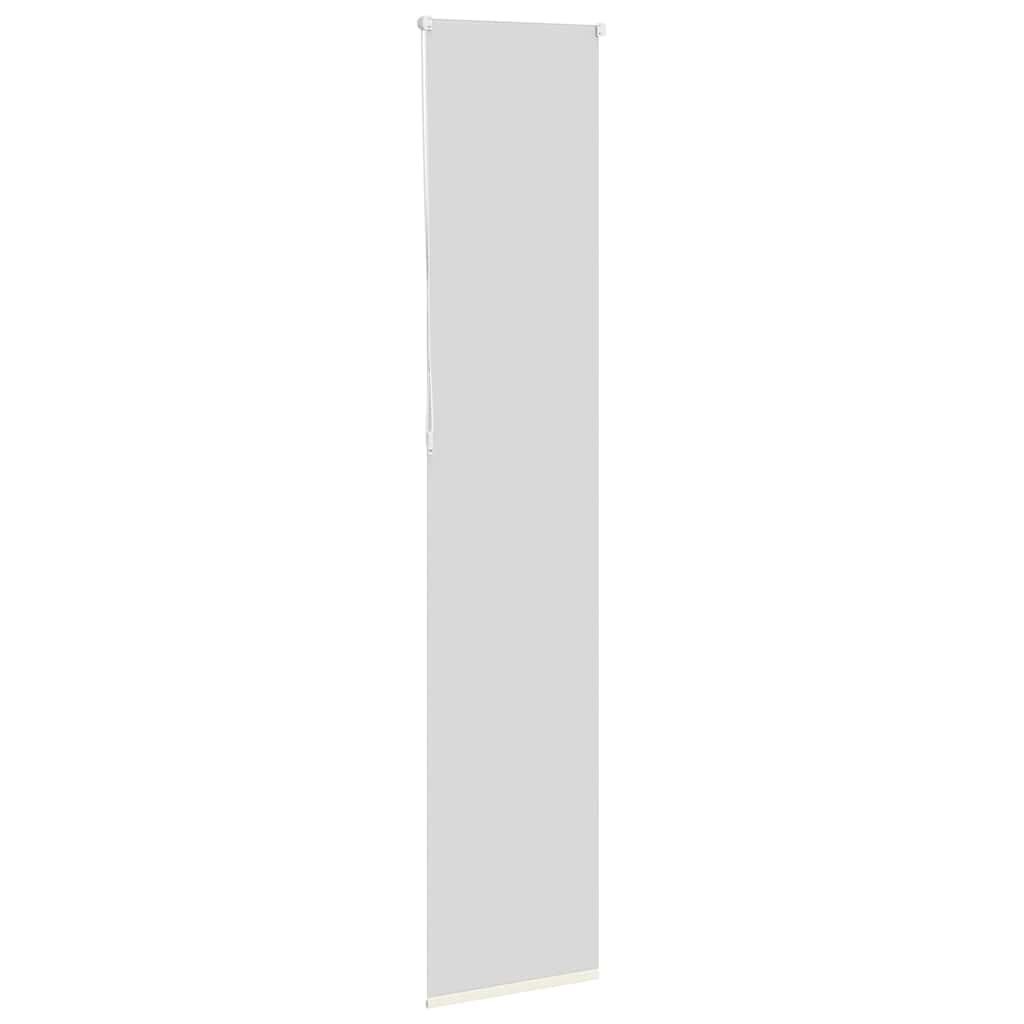 vidaXL Verduisterend Rolgordijn 60x210cm Gebroken Wit - 35% Korting!