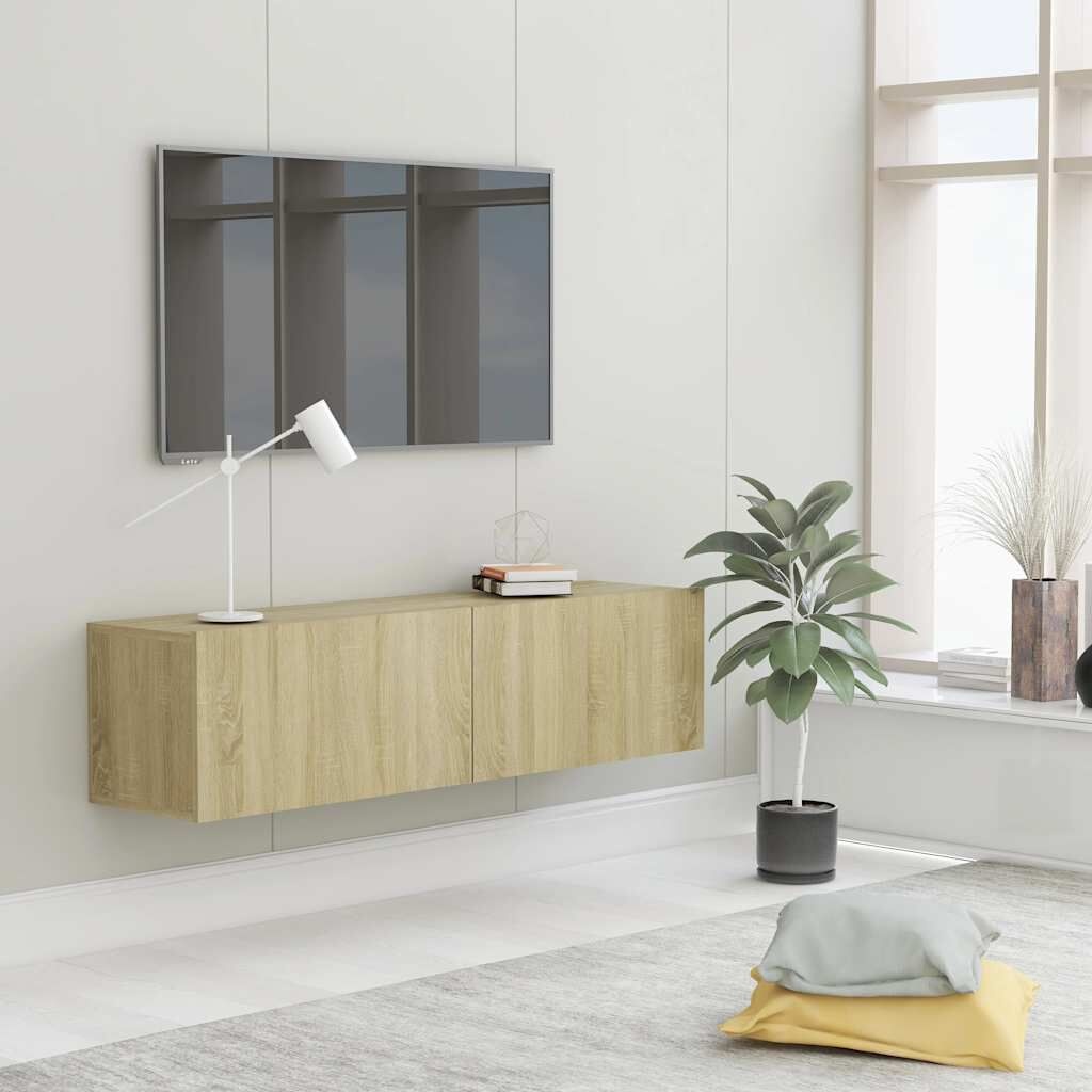 Tv-meubel Sonoma Eiken 120cm - 40% Korting! (Zo Goed Als Nieuw)