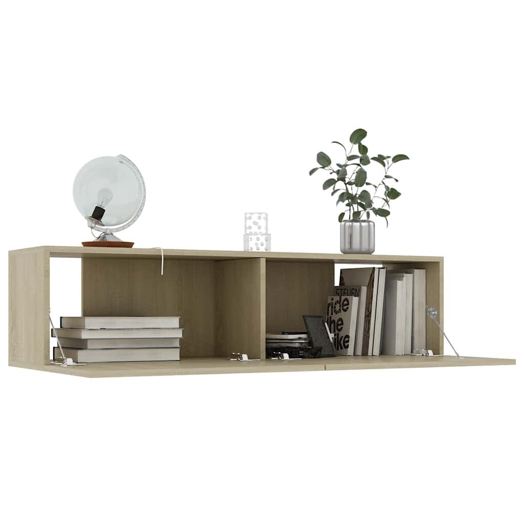Tv-meubel Sonoma Eiken 120cm - 40% Korting! (Zo Goed Als Nieuw)