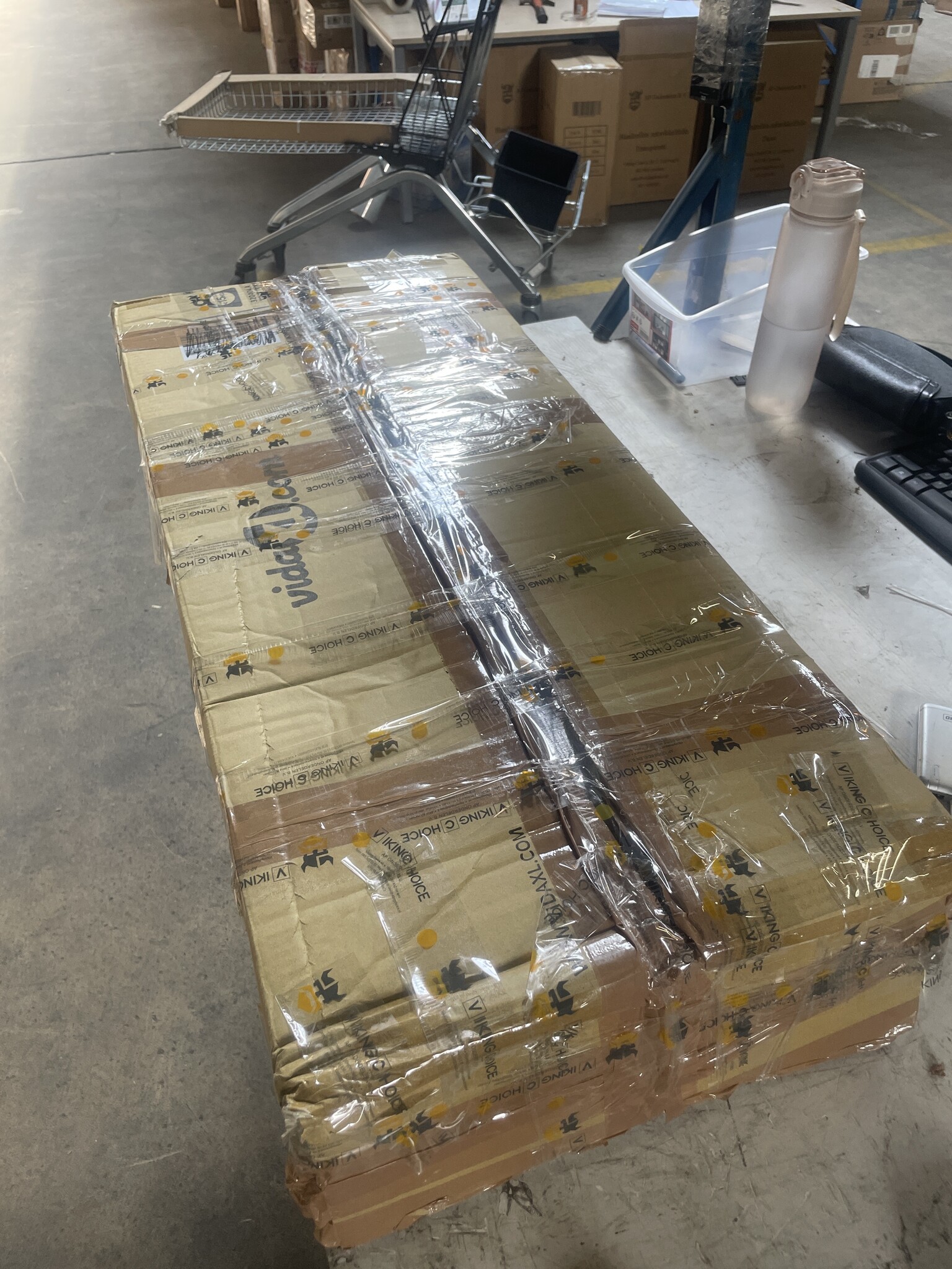 vidaXL Opbergtrolley Transparant - 10 Lades - 55% Korting!