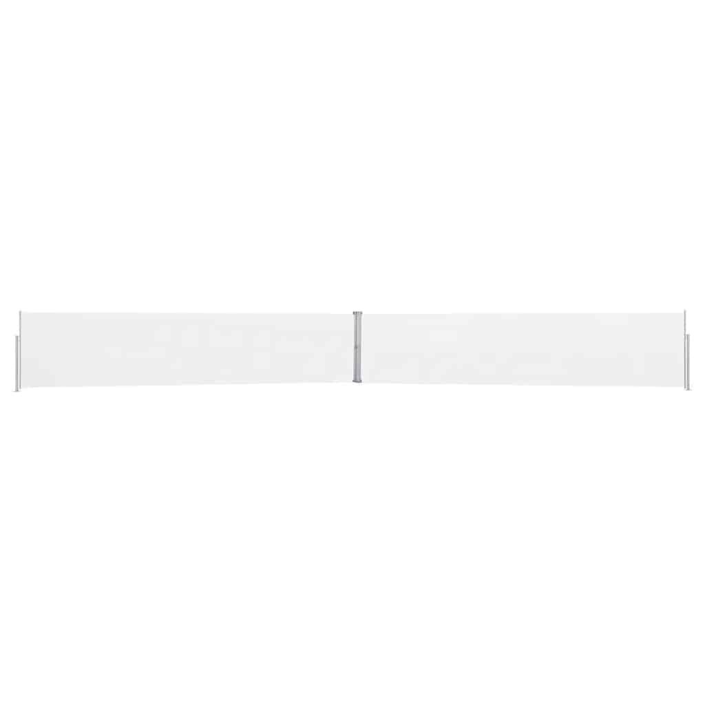 Tuinscherm Uittrekbaar 170x1200cm Crème - 35% Korting!