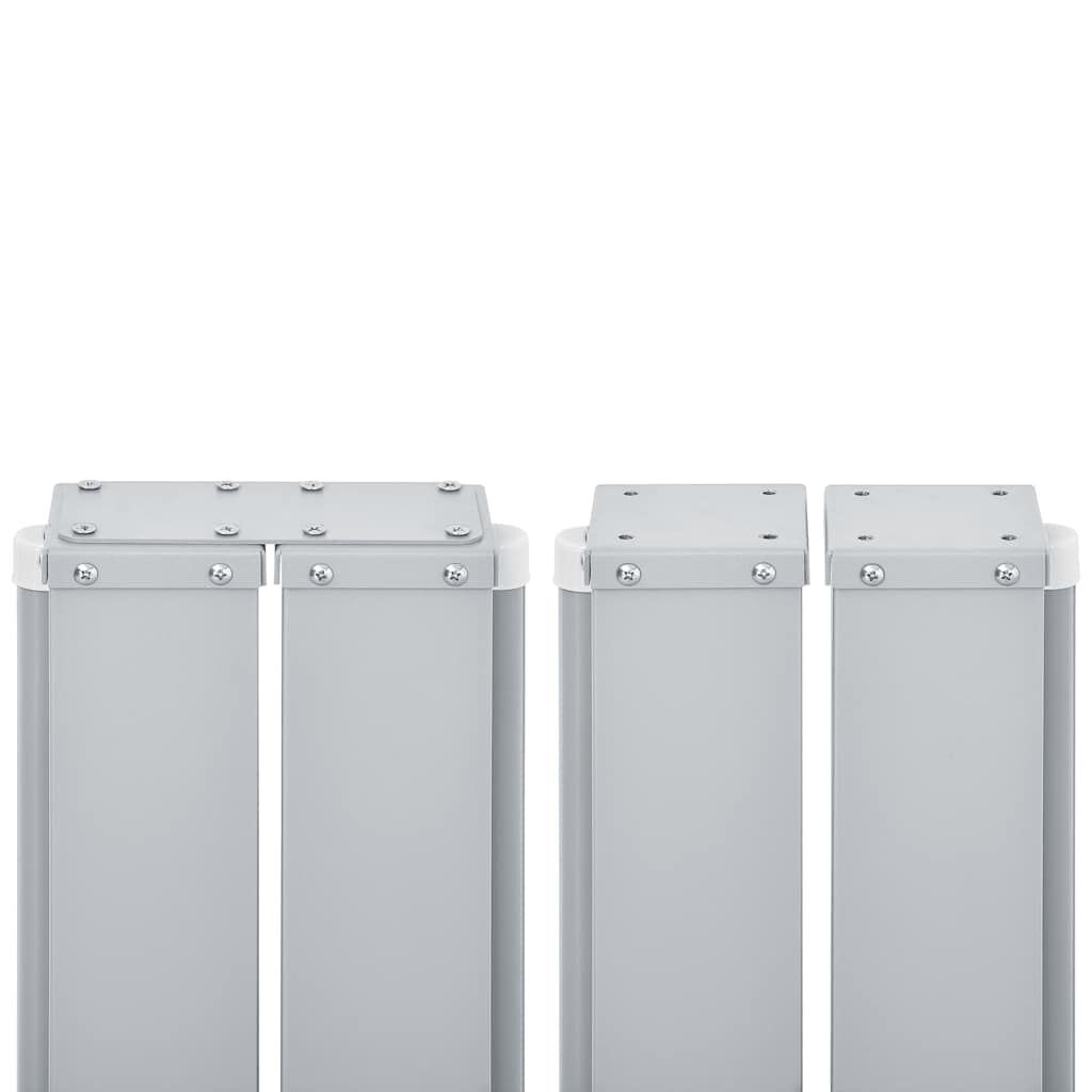 Tuinscherm Uittrekbaar 170x1200cm Crème - 35% Korting!