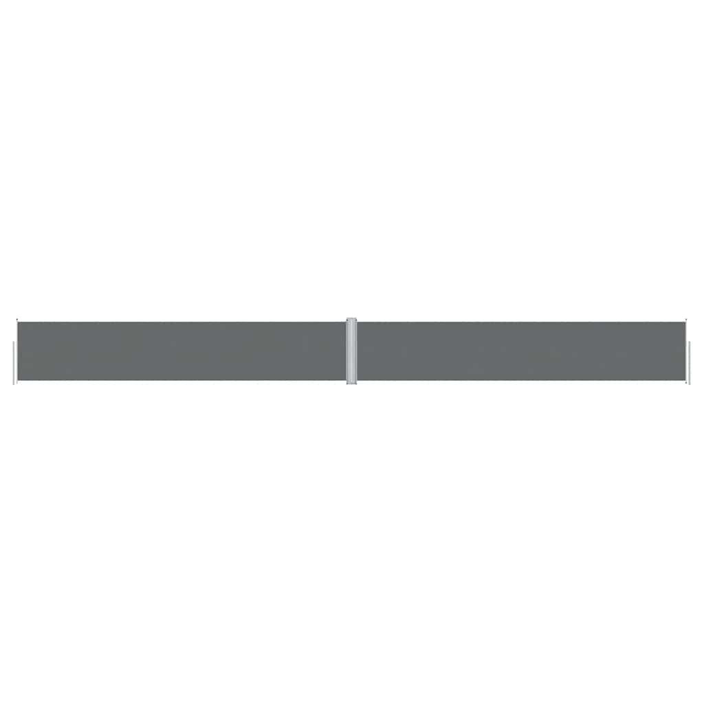 VidaXL Windscherm Antraciet 117x1200cm - 40% Korting!