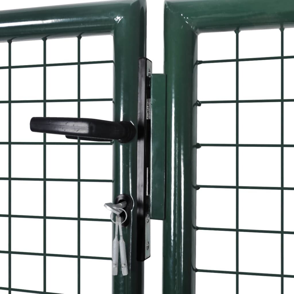 vidaXL Poort 306x150cm Groen - 35% Korting! Nieuwstaat!