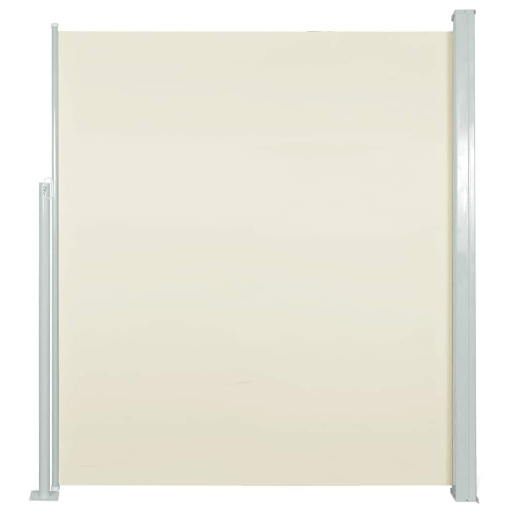 VidaXL Uittrekbaar Tuinscherm Crème 100x500cm - 40% Korting!