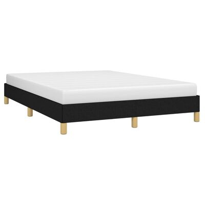 vidaXL Bedframe Zwart 140x200 cm - Zo Goed Als Nieuw! 40% Korting