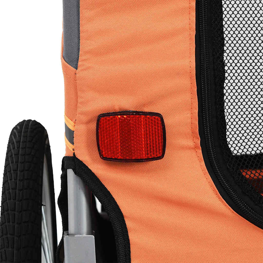 Hondenfietskar Oranje/Grijs -55% Korting! Topdeal!