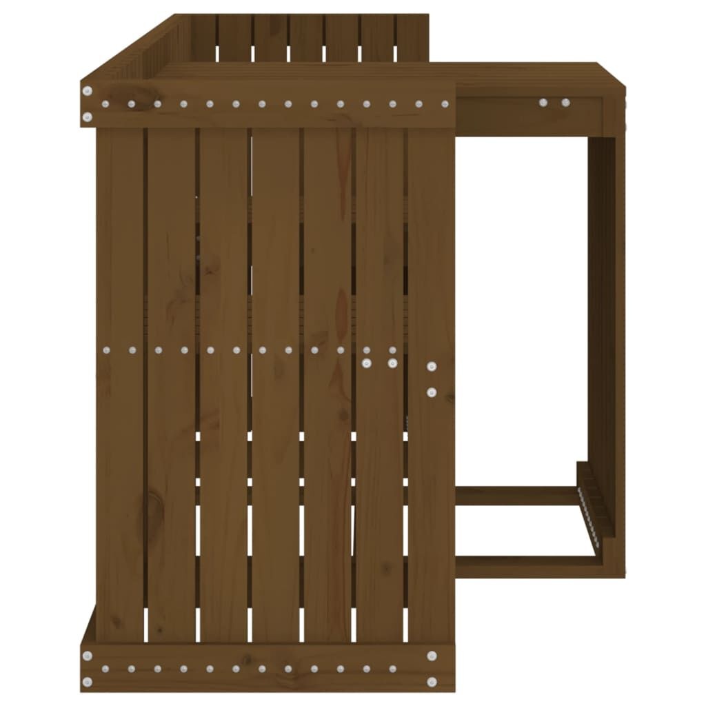 VidaXL Balkonset Grenenhout Honingbruin -35%
