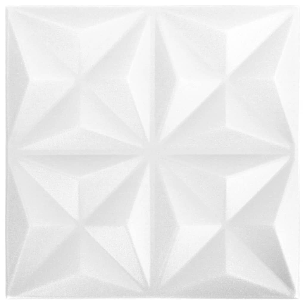 vidaXL 3D Wandpanelen Wit 12m² - 55% Korting! Beschadigd