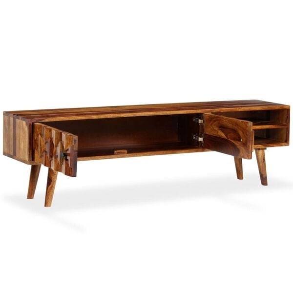 Tv-meubel Sheeshamhout 140cm - 46% Korting!