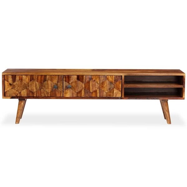 Tv-meubel Sheeshamhout 140cm - 46% Korting!