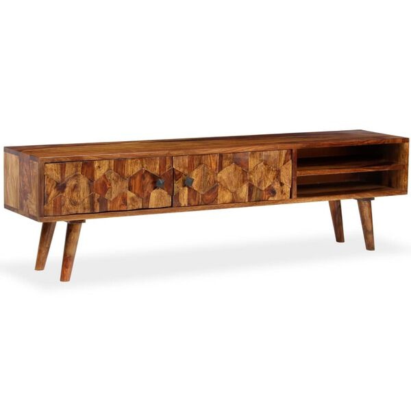 Tv-meubel Sheeshamhout 140cm - 46% Korting!