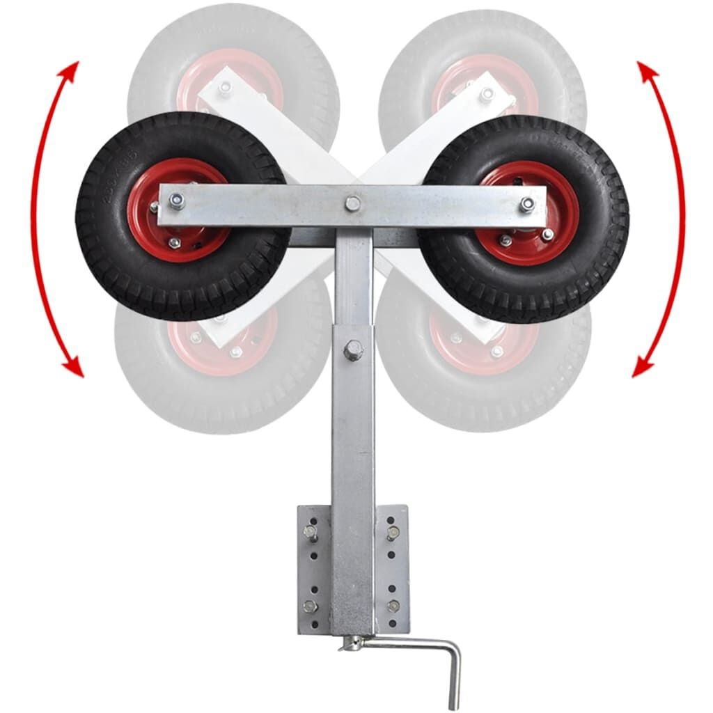 Boegsteunenset voor Bootaanhanger 59-84cm - 40% Korting!
