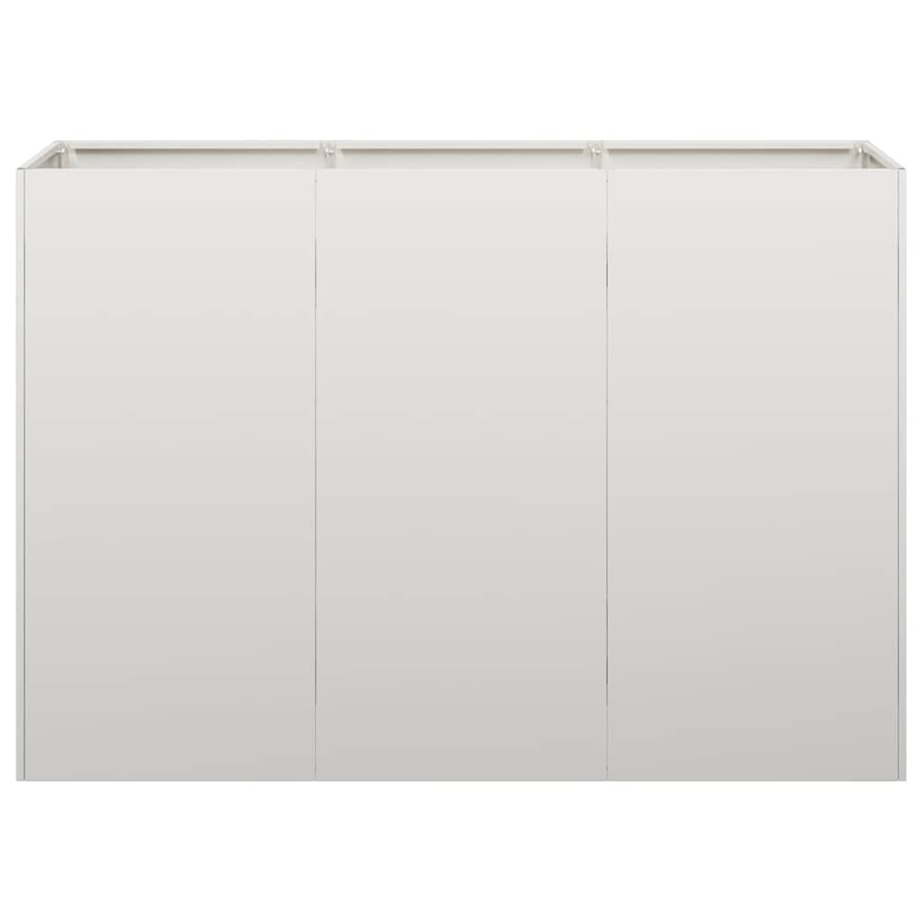 vidaXL Plantenbak RVS 120x40x80cm - 40% Korting!