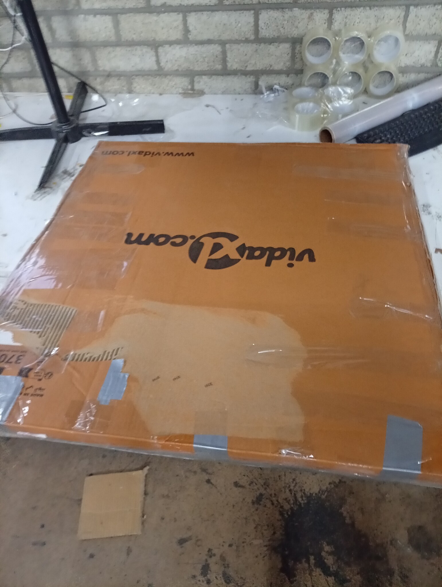 vidaXL Tafelblad Ø80cm Mangohout - 55% Korting! (Retour)