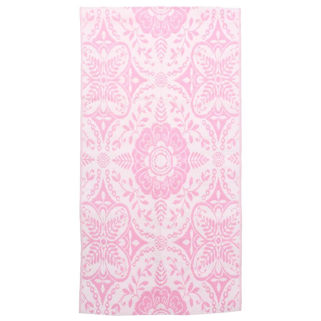 vidaXL Buitenkleed ARAKIL Roze 120x180cm -40%