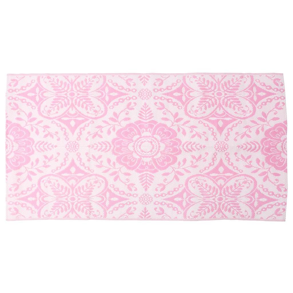 vidaXL Buitenkleed ARAKIL Roze 120x180cm -40%