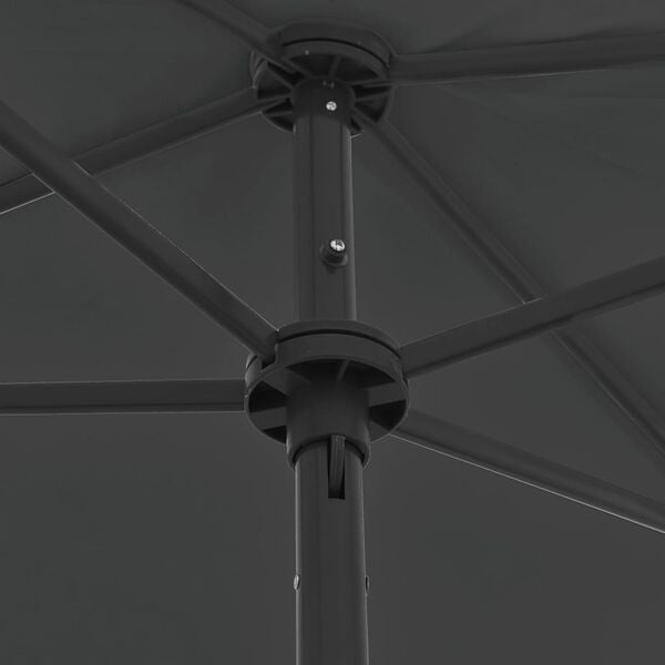 Strandparasol 180x120 Antraciet - 40% Korting!