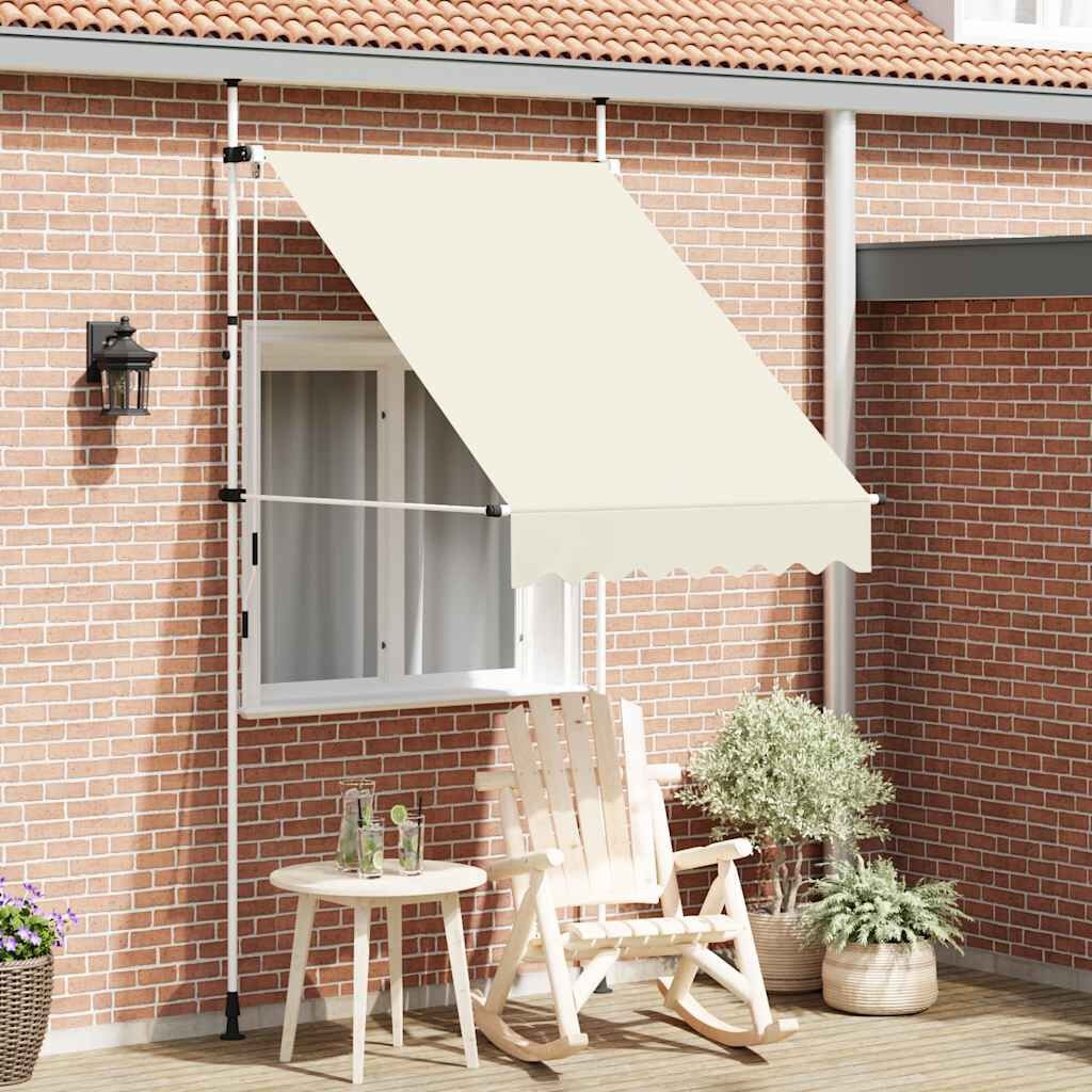 VidaXL Luifel Crème 150cm - 55% Korting! (Lichte Krasjes)
