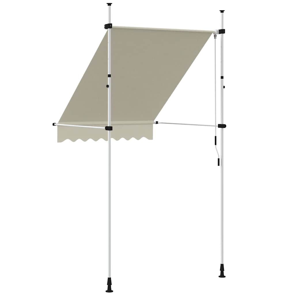 VidaXL Luifel Crème 150cm - 55% Korting! (Lichte Krasjes)